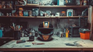 How-to-Paint-a-Motorcycle-Helmet-Flat-Black-1