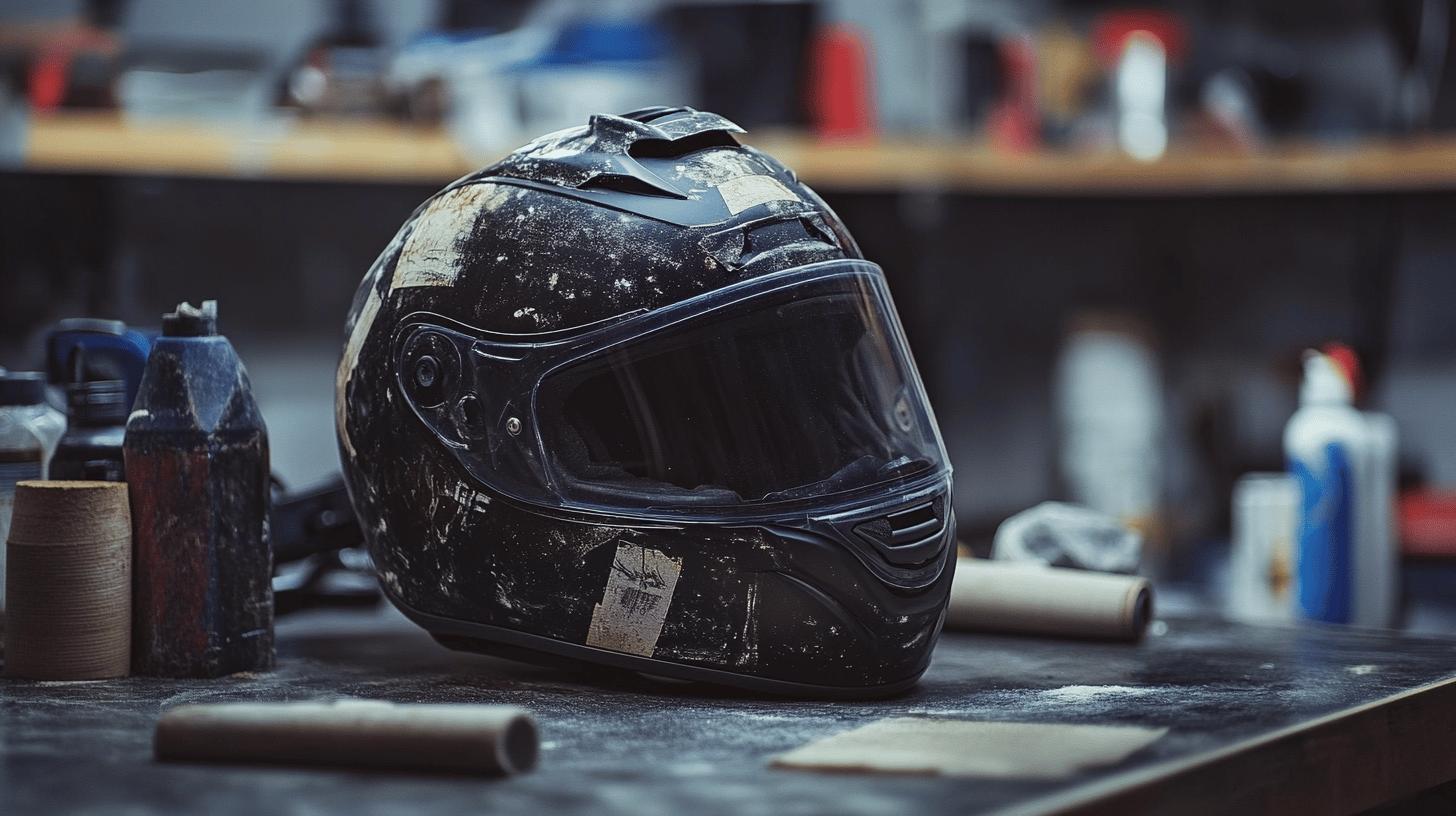 Preparing the Motorcycle Helmet for Repainting-2.jpg